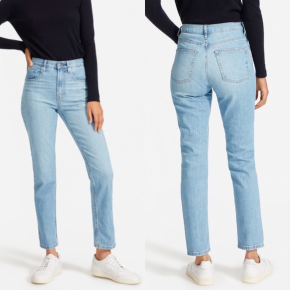 Everlane The Cheeky Jean Sky Blue Wash | 25 Regular - Picture 1 of 12